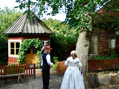 Im Freilichtmuseum Skansen