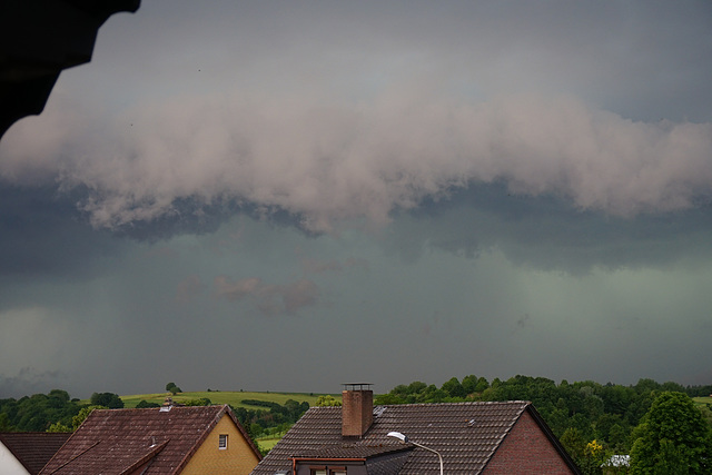 Das Unwetter vom letzten Donnerstag