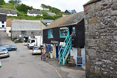 Die Wand in Coverack