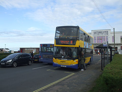 DSCF9845 Anglian Bus 551 (AO57 EZL) seen in Southwold - 23 Sep 2017