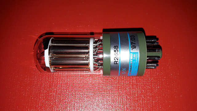 Hamamatsu photomultiplier tube