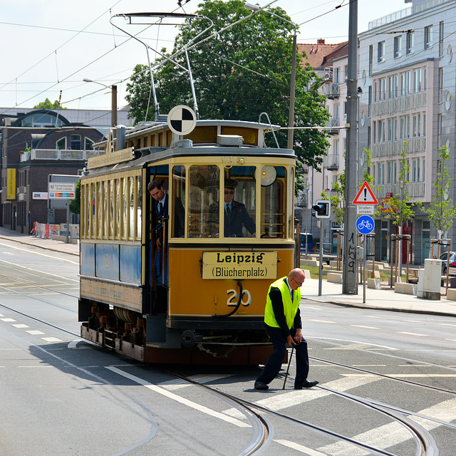 Leipzig 2015 – Straßenbahnmuseum – Tram 20