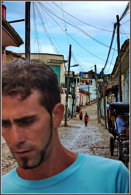 CUBA .. une rue de Trinidad...!