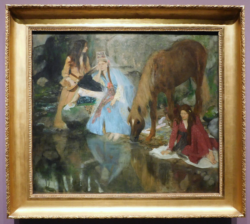 Mademoiselle Fiocre in the Ballet La Source by Degas in the Metropolitan Museum of Art, December 2023