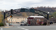 Weed, CA arch / fire(1065)
