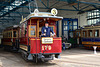 Leipzig 2015 – Straßenbahnmuseum – Tram 179 leaving for a trip