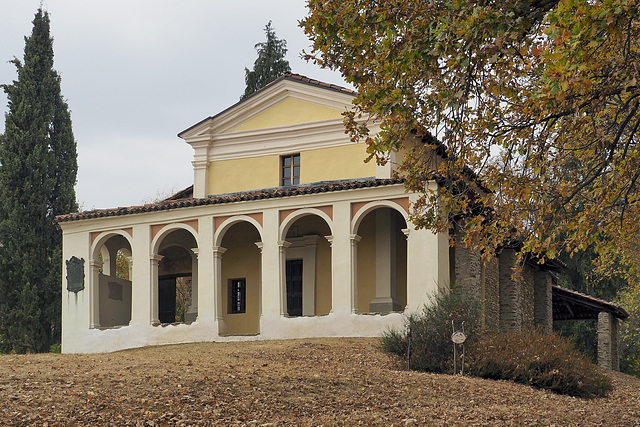 The Church of San Barnaba, Pollone (BI) - Front view