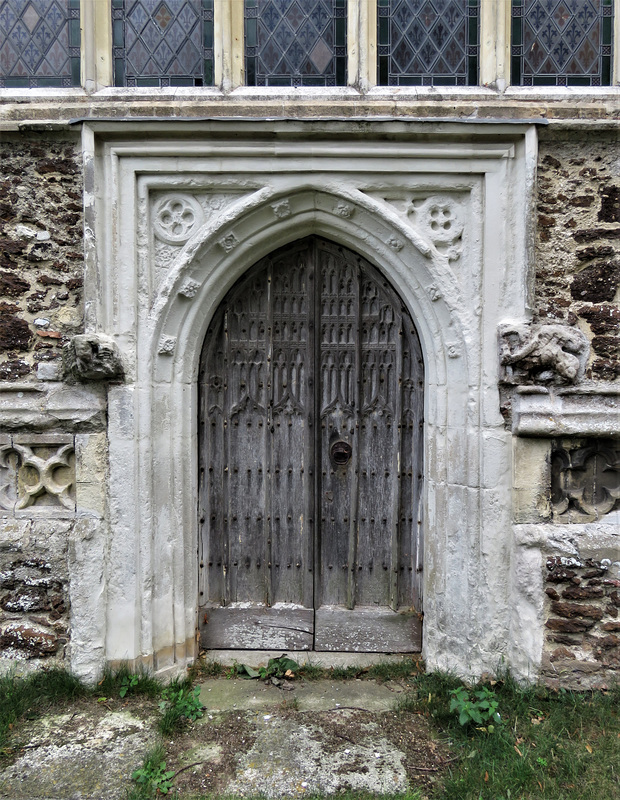 great bromley church, essex (1) c15 west tower door