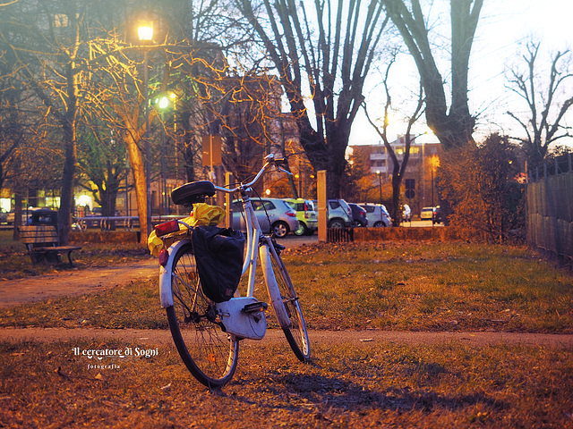 The white bike