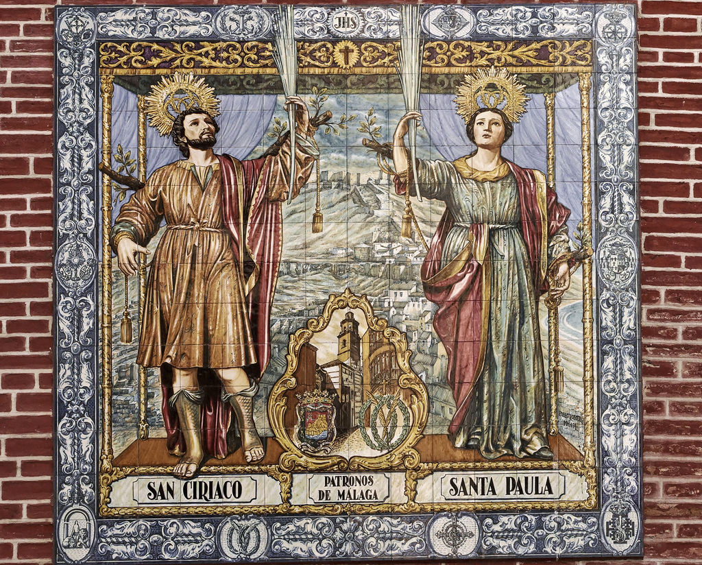 Patrons of Málaga – Plaza Mártires, Málaga, Andalucía, Spain