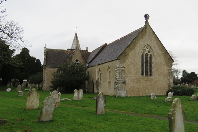 milford-on-sea church, hants