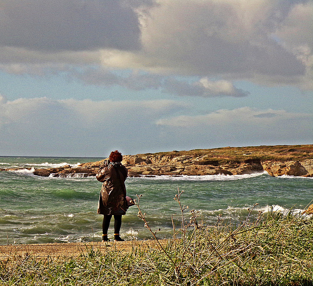 la photographe et la mer,