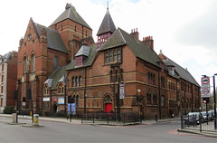 st columba's church , kingsland road, dalston, london