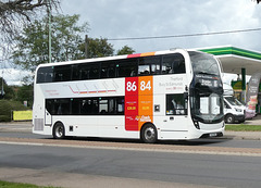 Coach Services of Thetford CS23 BUS in Bury St. Edmunds - 25 July 2023 (P1150912)