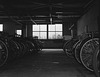 Bike storage near a train station