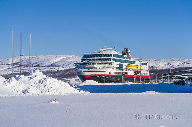 "Trollfjord" at Kirkenes