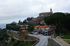 Italy, Toscana, Gates of Cassero to Montalcino