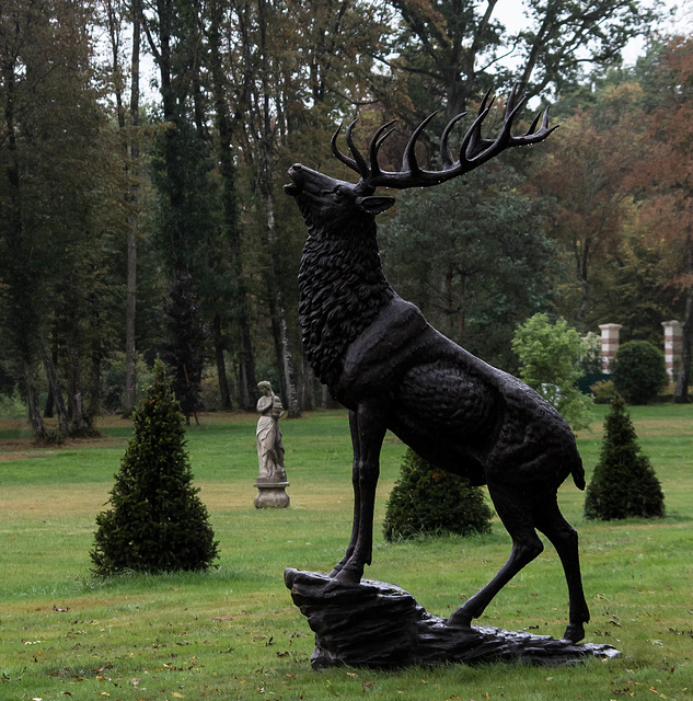 le parc du château des Creusettes - la Chapelle du Chatelard - Ain