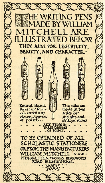 Pens by William Mitchell