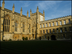 front quad and muniment tower