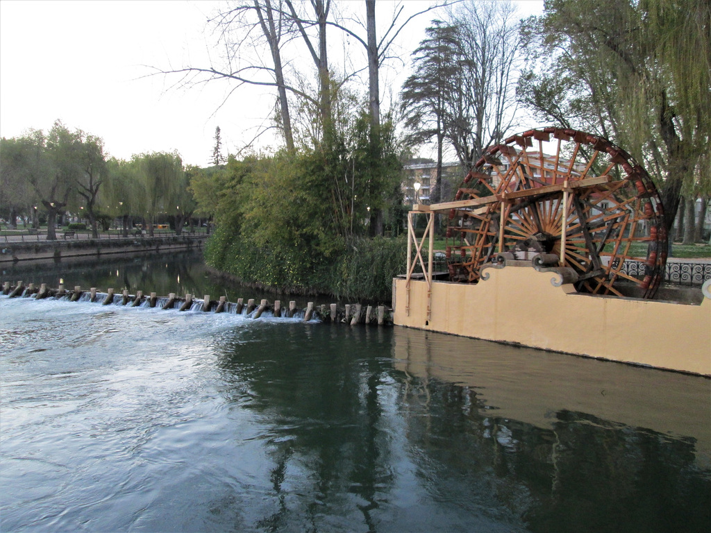 Mouchão's water wheel.