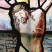 madingley church, cambs (31) c16 enamelled glass crucifixion