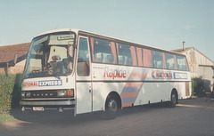 Chenery H62 PDW (National Express livery) 28 Jun 1993