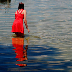 Das Mädchen im Wasser