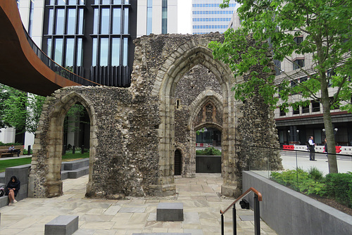 elsing spital, london wall, london