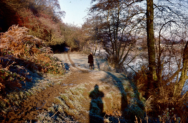 River Severn at Ribbesford (Scan from 1970s)