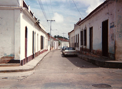 Narrow street of Margarita island