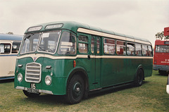Preserved former Gosport & Fareham 24 (CG 9607) at Showbus, Duxford – 26 Sep 1993 (205-25)