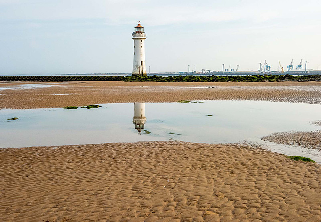 Perch rock lighthouse, New Brighton