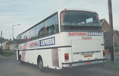 Chenery H62 PDW (National Express livery) 2 Aug 1993