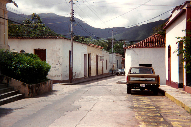 Ford truck straight ahead