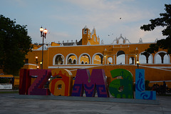 Mexico, The Sign of the City of Izamal