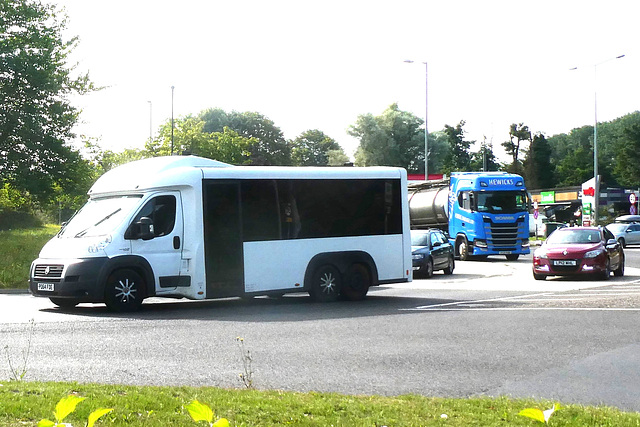 Fiat Ducato PO64 FDE at Fiveways, Barton Mills - 20 Jul 2024 (P1180696)