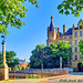 HFF mit Blick auf das Schweriner Schloss & den Dom