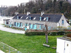 La maison éclusière au Chatelier ,  à Saint Samson sur rance et la vicomté sur rance (22)