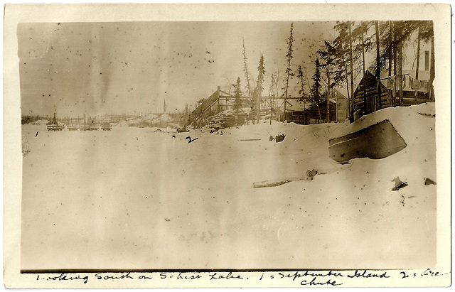 MN1006 FLIN FLON - LOOKING SOUTH ON SCHIST LAKE