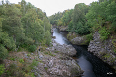 The Findhorn at Delsie Bridge