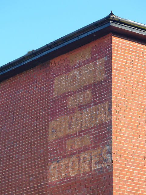 Rowans Hospice Shop, Fareham (Ghost Sign) - 3 February 2019