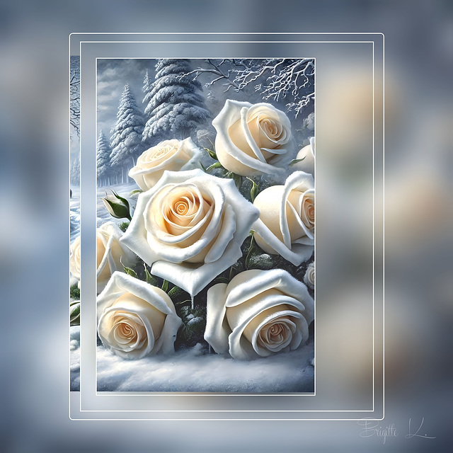 roses d'hiver