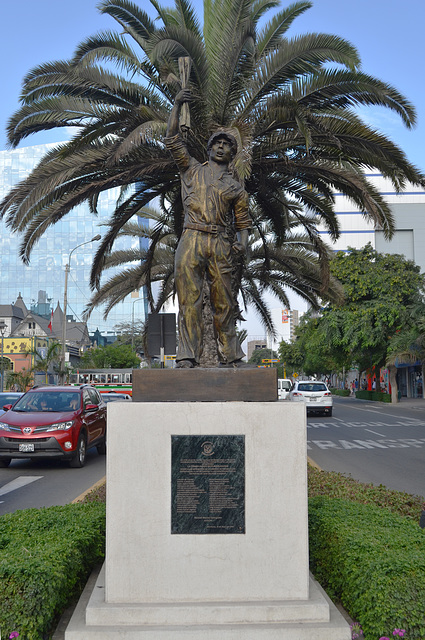 Lima, The Monument to the Fighters against Tyranny