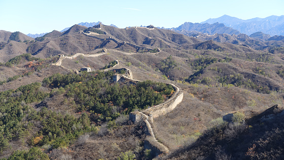 Wanderung auf der chinesischen Mauer