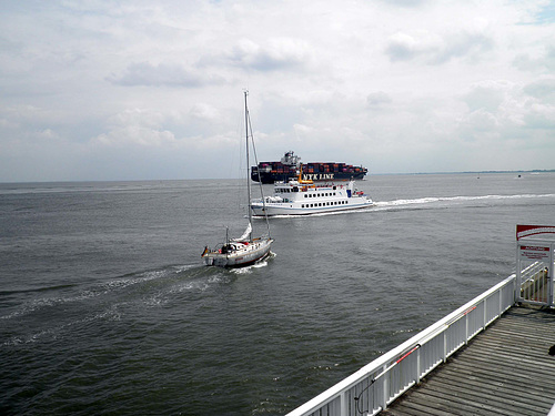 Steigerung..........auf der Elbe
