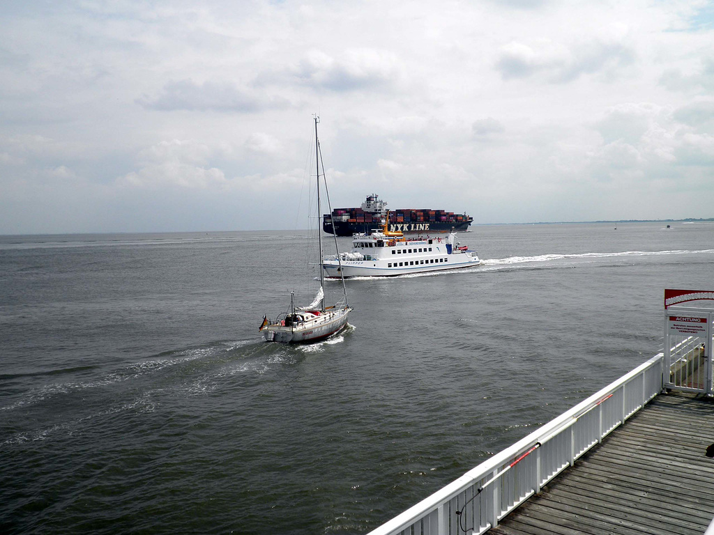 Steigerung..........auf der Elbe