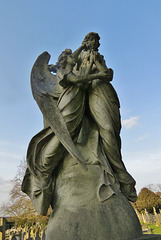 st. marylebone / east finchley cemetery, london