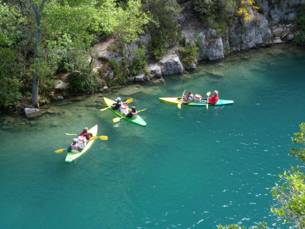 les gorges du Verdon (vue partielle)