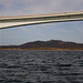 Mourão Bridge across Alqueva Lake.